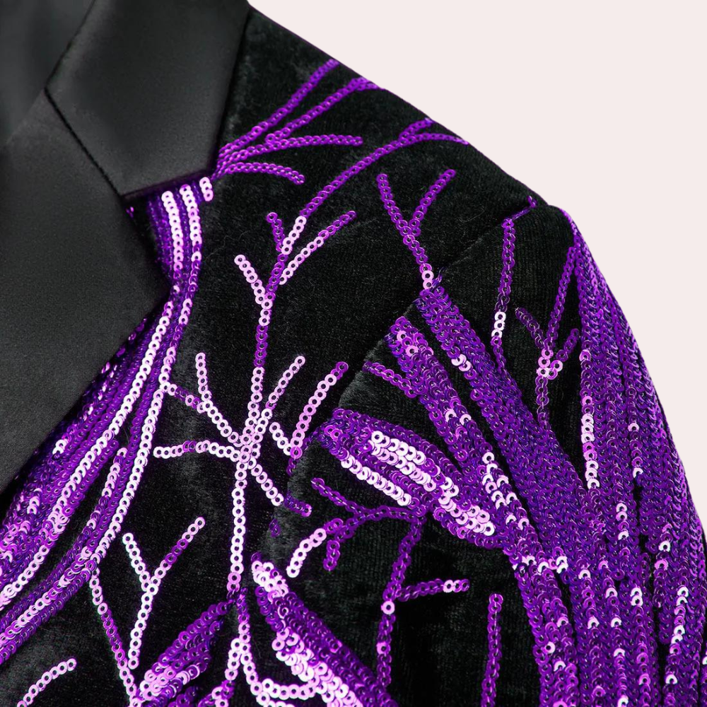 Zacharias - Statement Gedurfde Herenblazer met Unieke Twist voor de Zomer