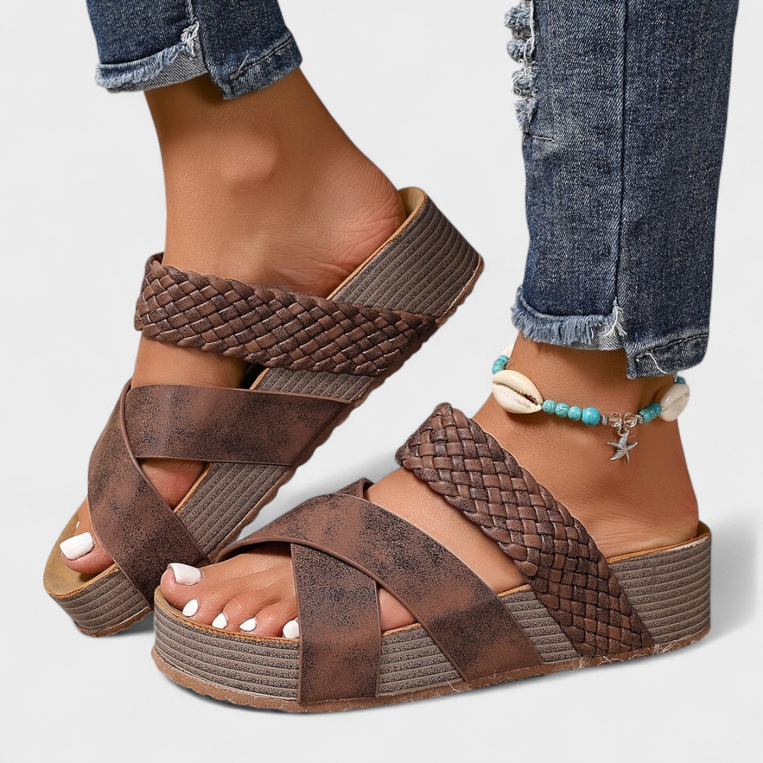 Van Laar - Orthopedische sandalen van leer