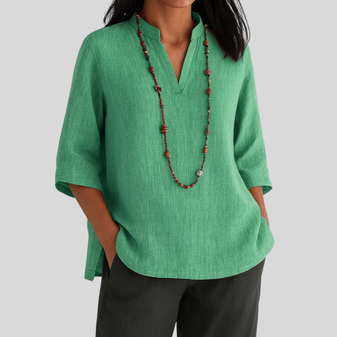 Van Laar™ - Luchtige en comfortabele zomerblouse
