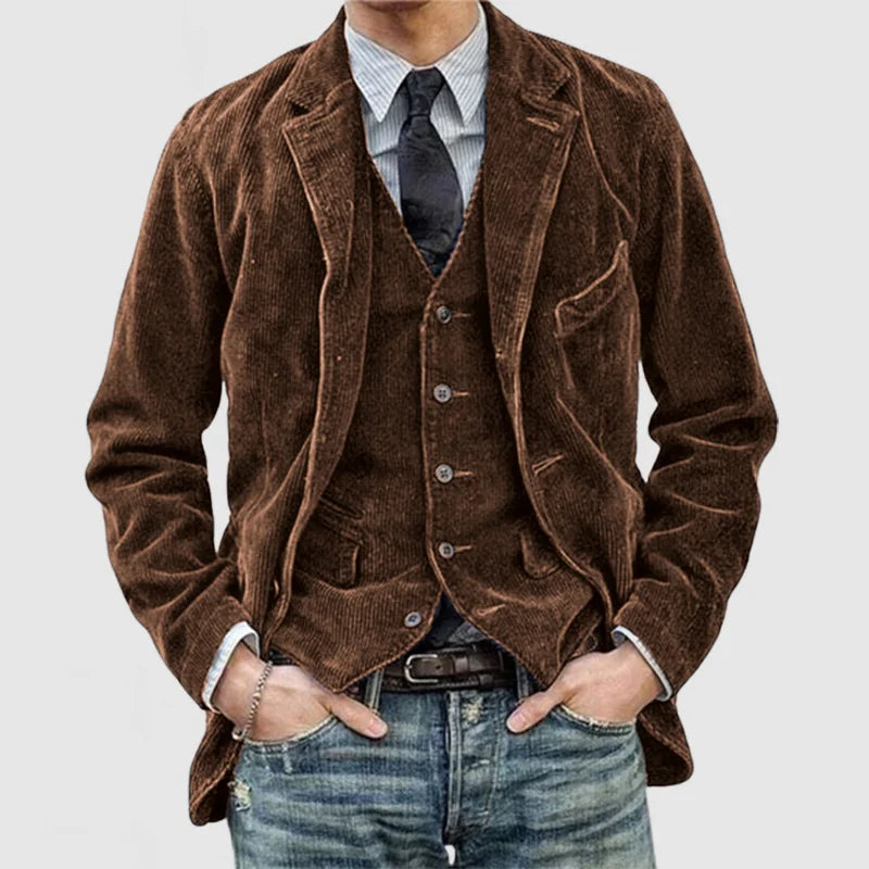 Van Laar Amsterdam™ | Vintage Jas met Gilet