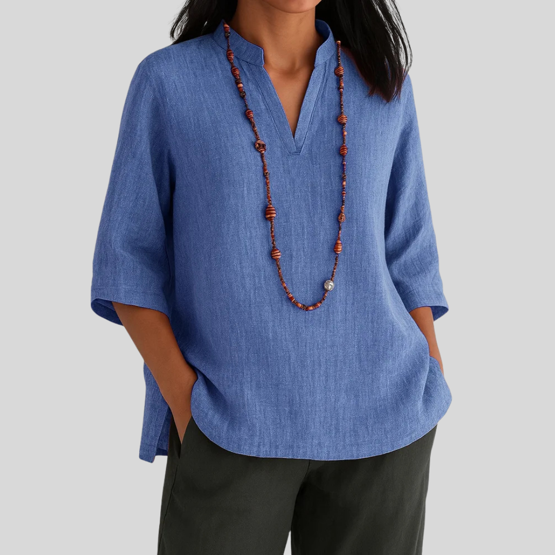 Van Laar™ - Luchtige en comfortabele zomerblouse
