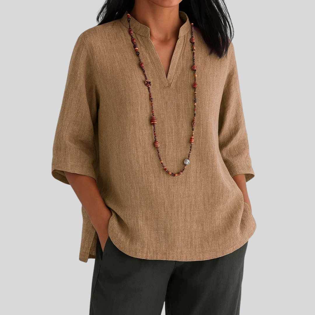 Van Laar™ - Luchtige en comfortabele zomerblouse