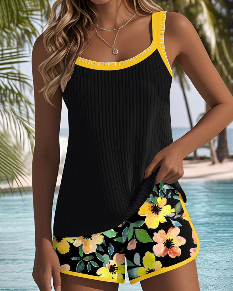 Van Laar® | Tweedelige Elegante Tankini Set