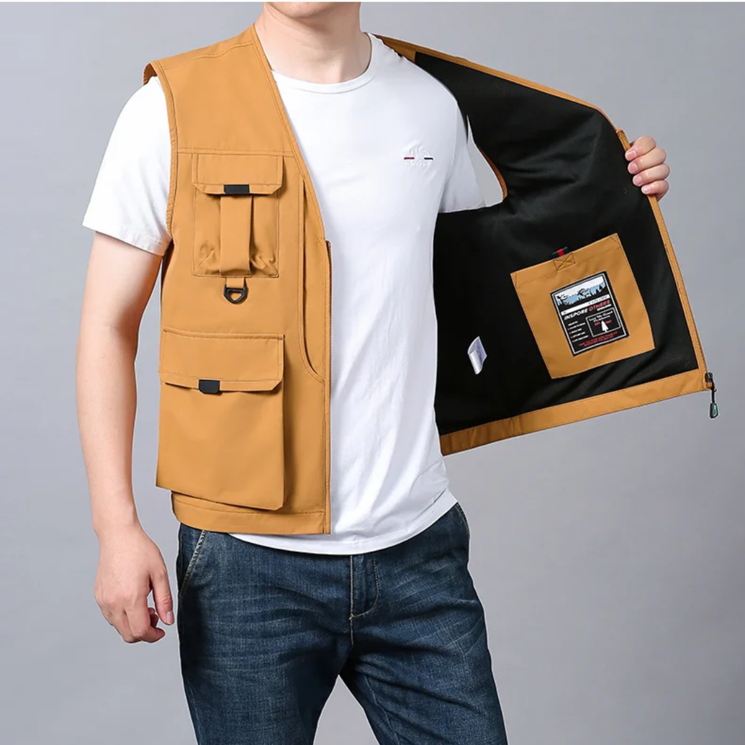Van Laar™ | Elegante en casual cargovest