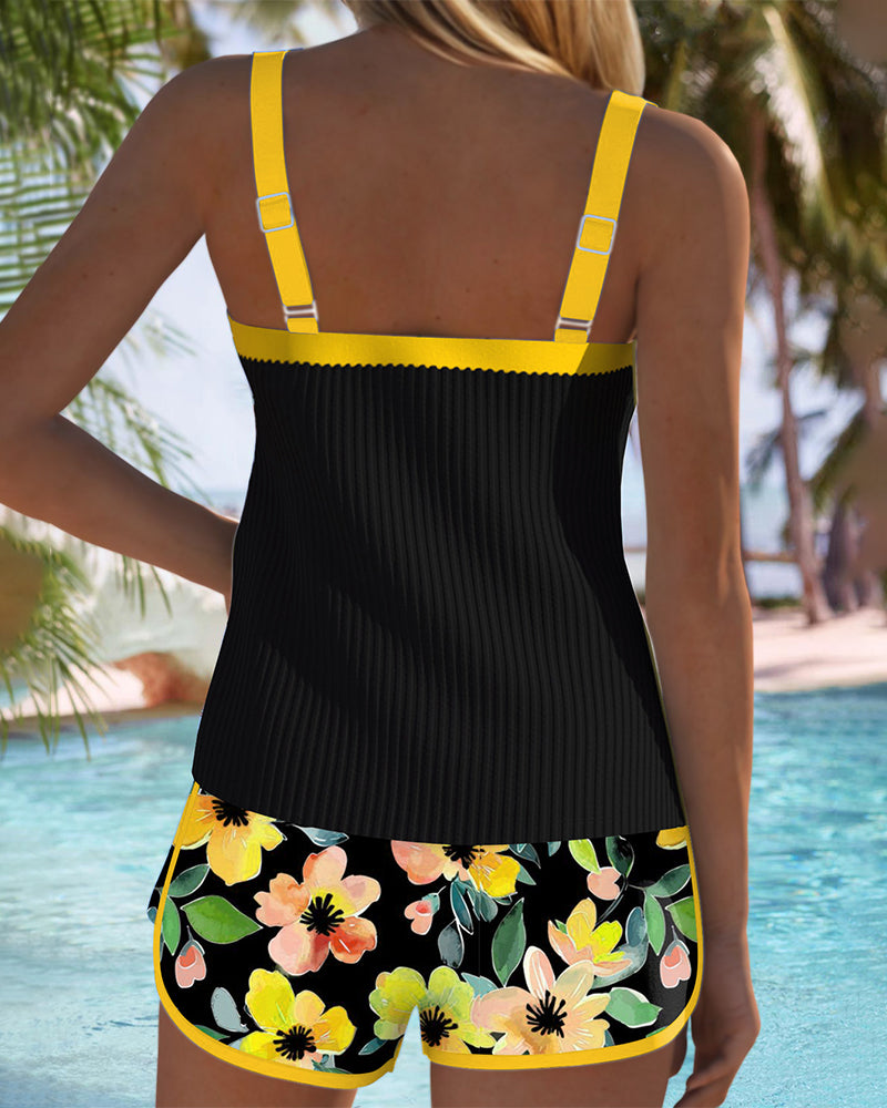 Van Laar® | Tweedelige Elegante Tankini Set