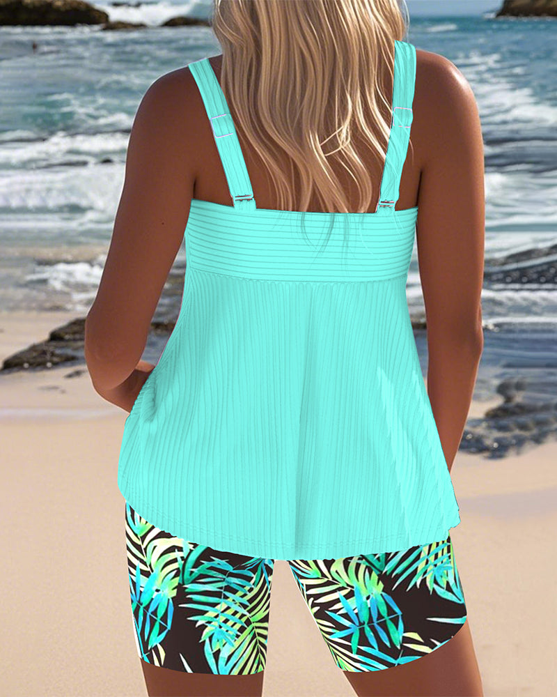 Van Laar® | Kleurrijke Tankini Setje