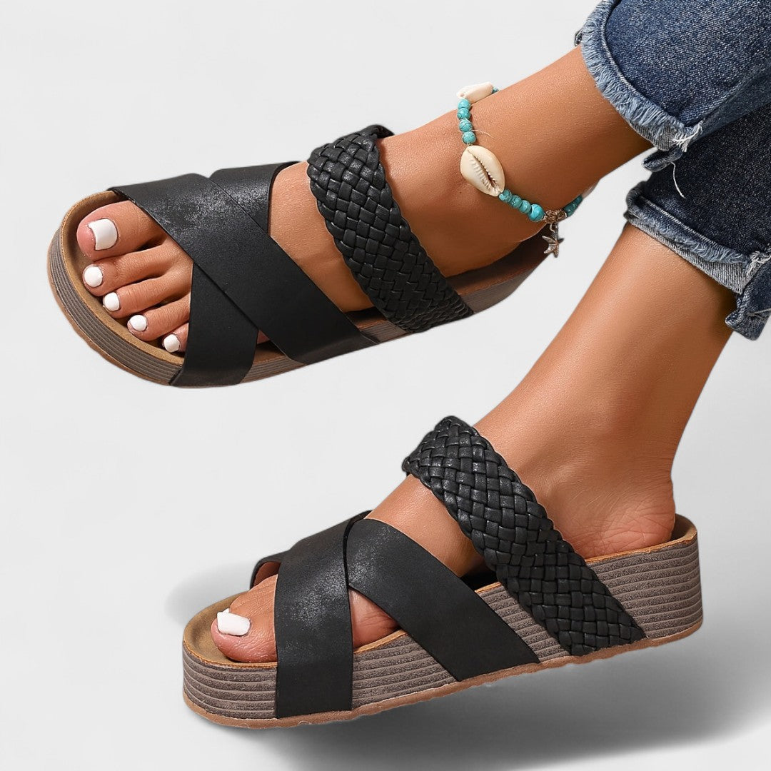 Van Laar - Orthopedische sandalen van leer