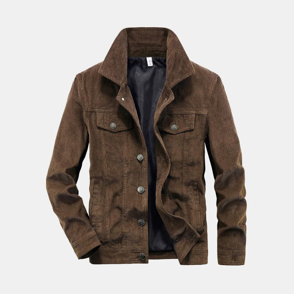 AARO - Comfortabel corduroy zomerjack