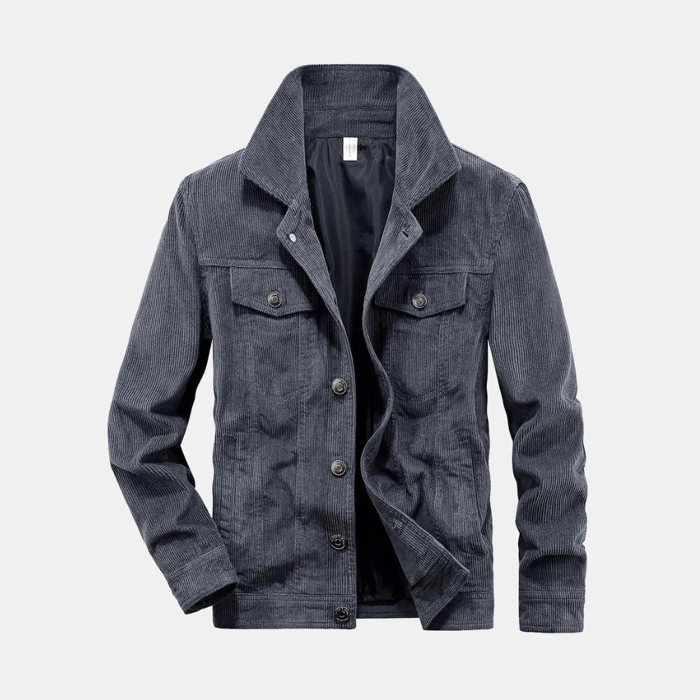 AARO - Comfortabel corduroy zomerjack