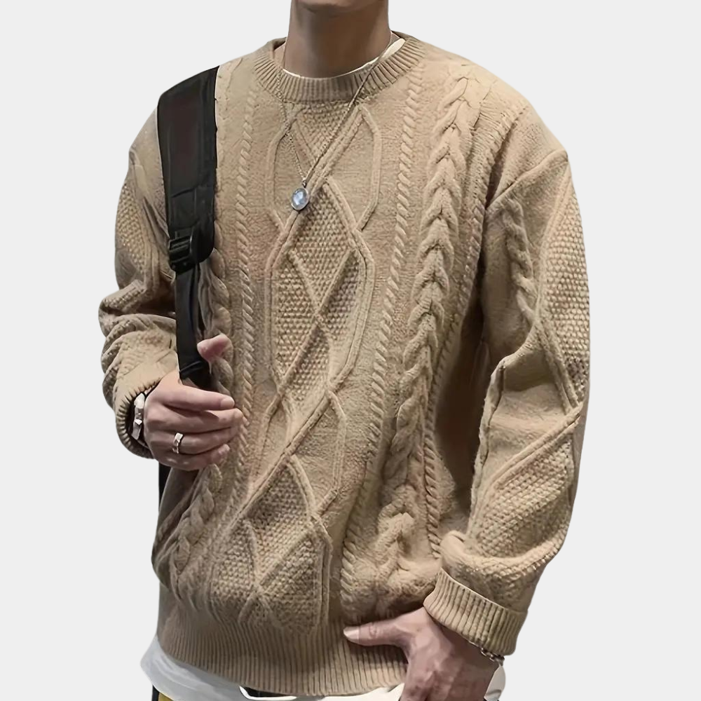 Tove - Klassieke en stijlvolle herensweater voor de zomer