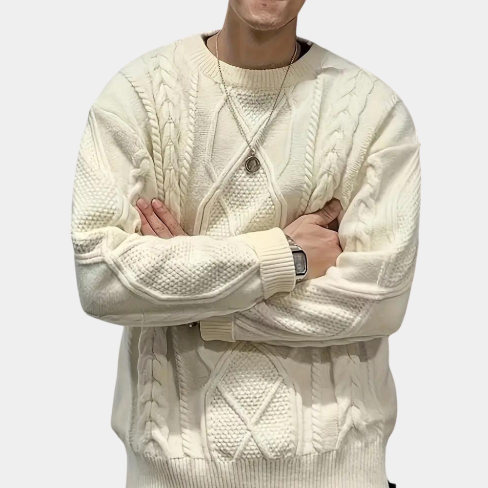 Tove - Klassieke en stijlvolle herensweater voor de zomer