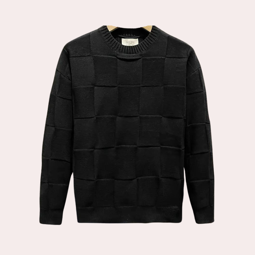 Bayless - Casual gebreide lichte zomer heren trui