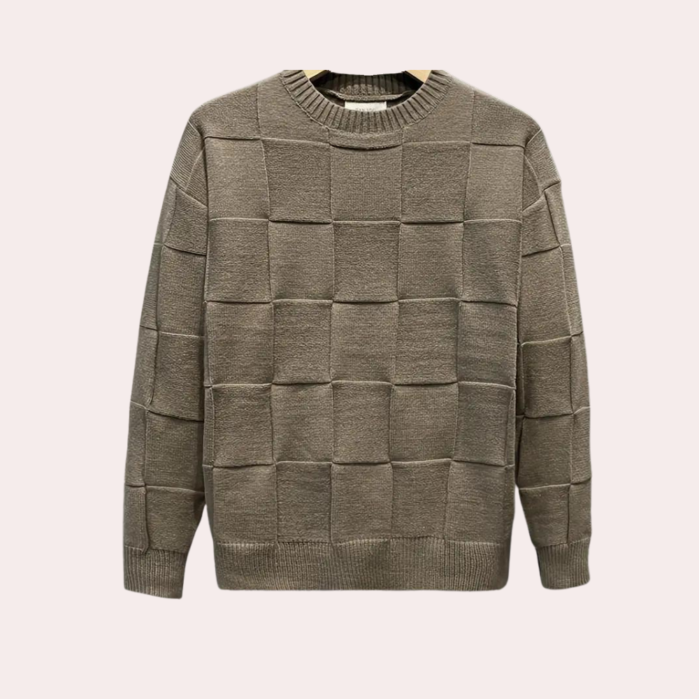 Bayless - Casual gebreide lichte zomer heren trui