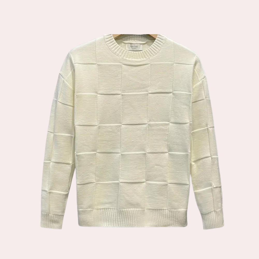 Bayless - Casual gebreide lichte zomer heren trui