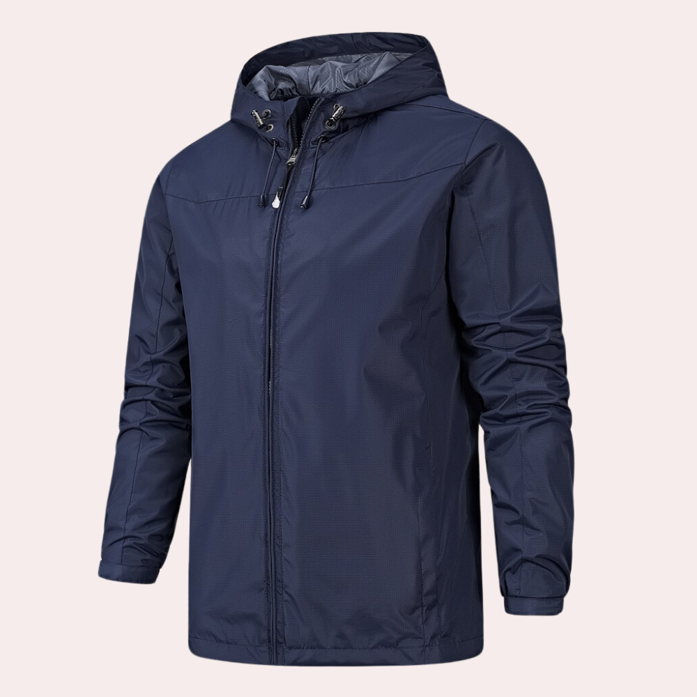 Gervais - Heren zomer windjack met capuchon