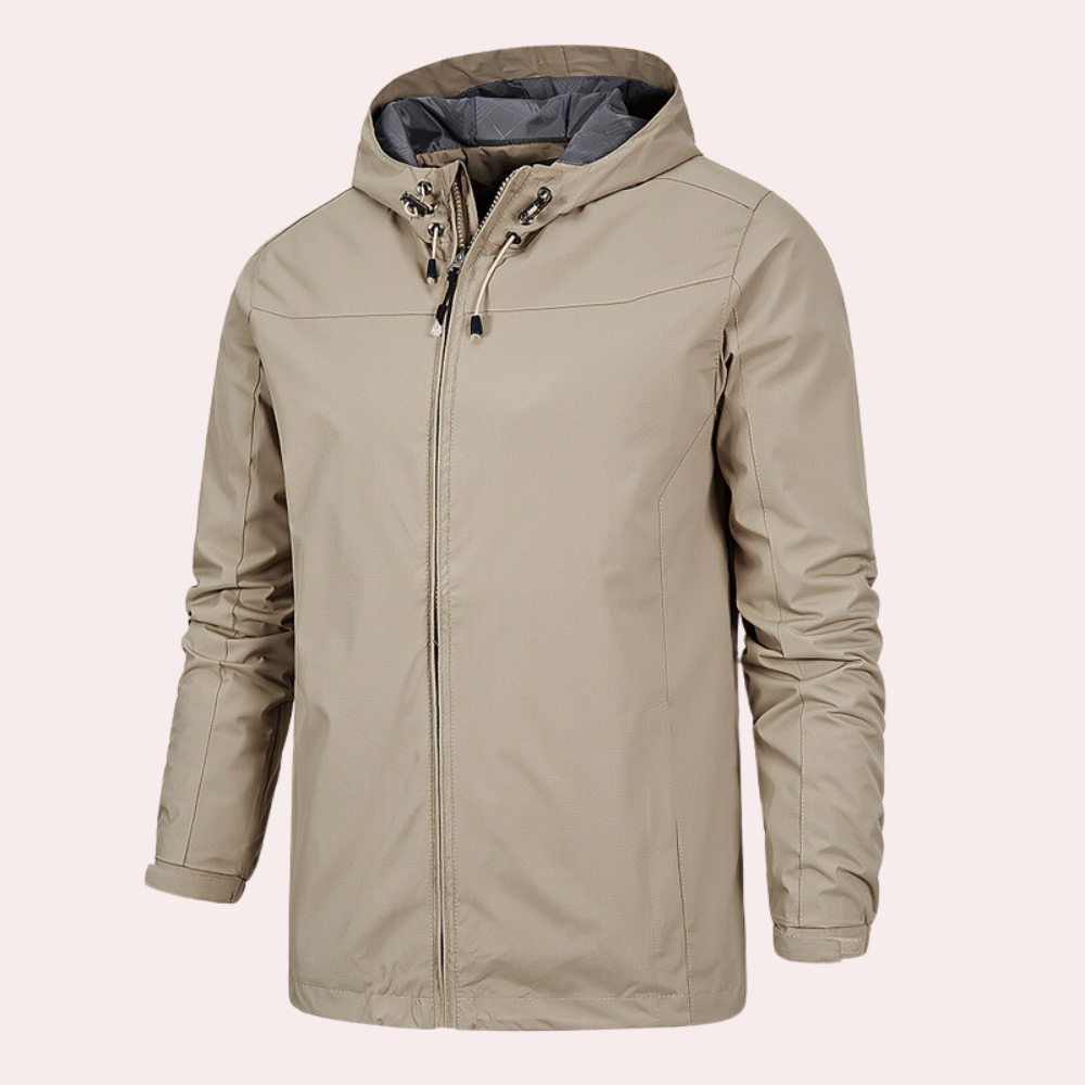 Gervais - Heren zomer windjack met capuchon