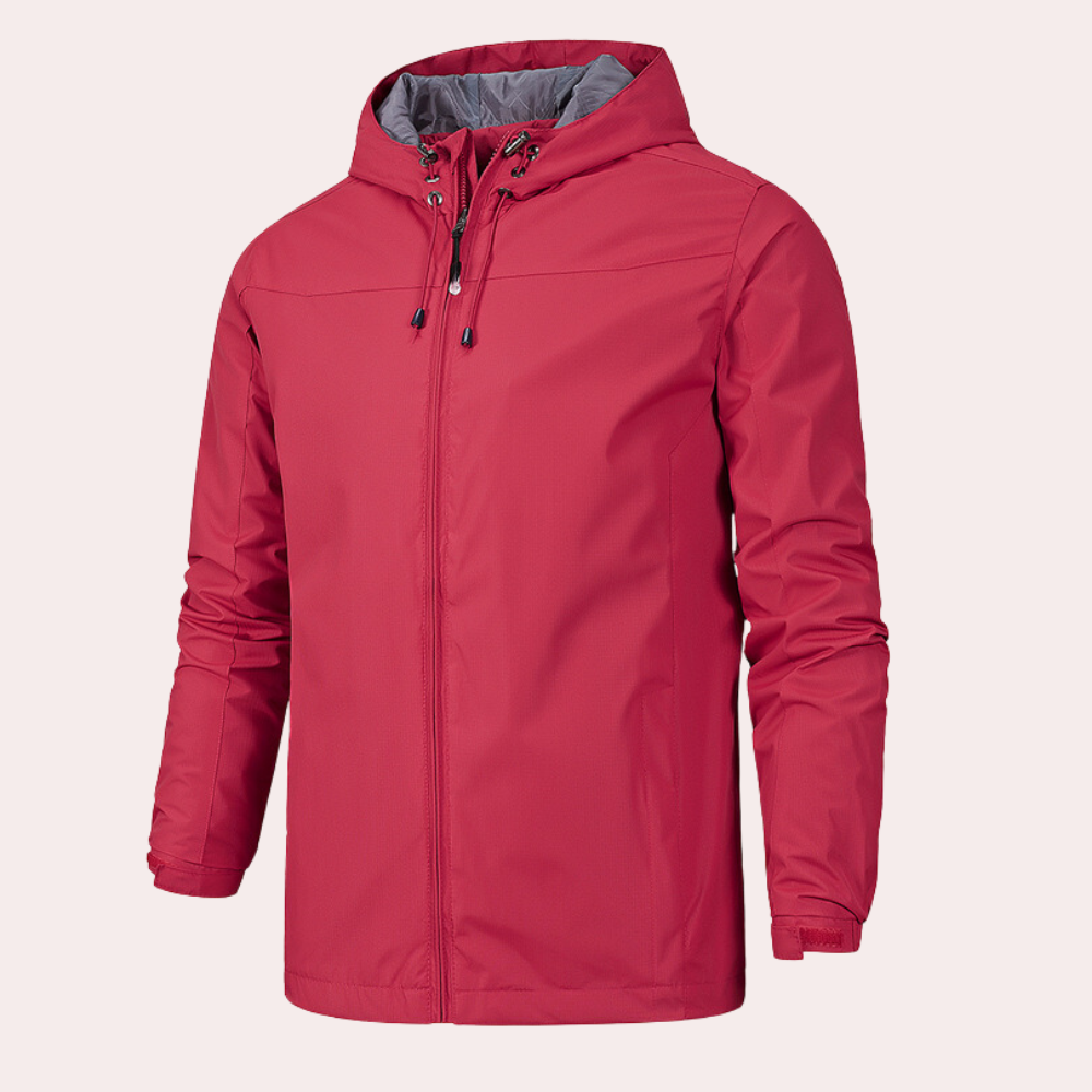 Gervais - Heren zomer windjack met capuchon