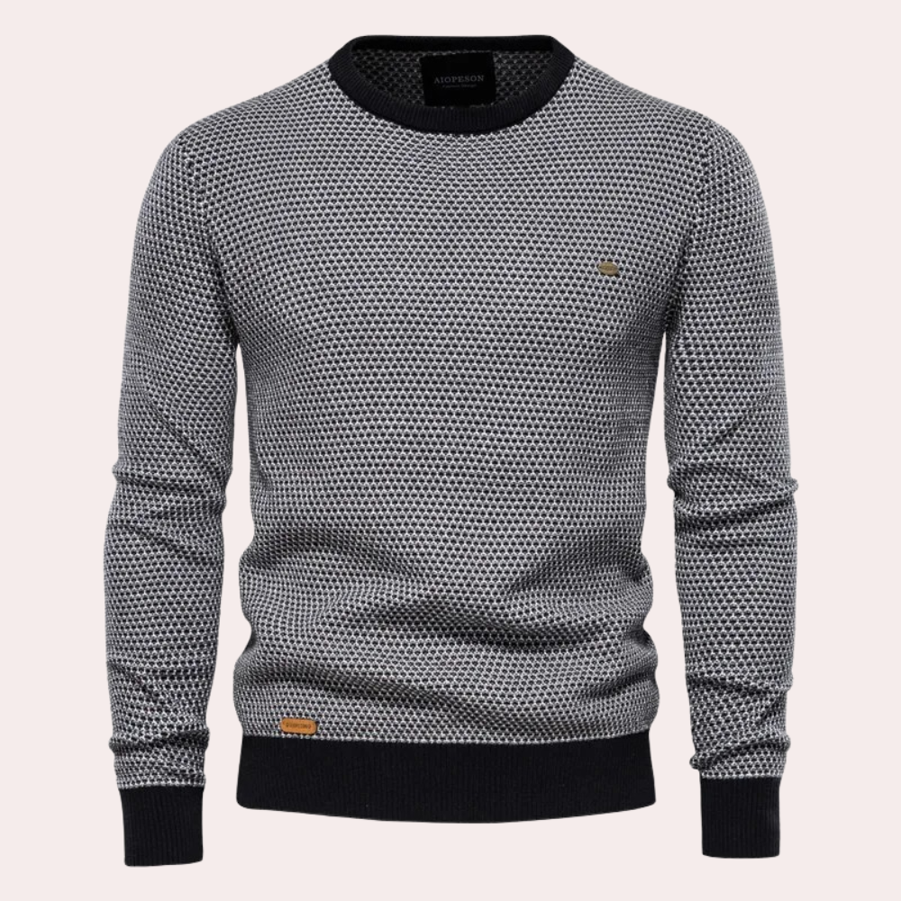 Gino - Zachte en warme herensweater voor de lente en zomer