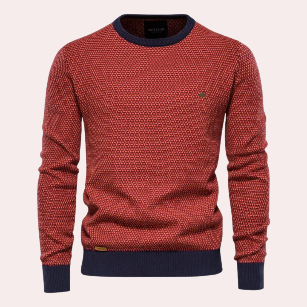 Gino - Zachte en warme herensweater voor de lente en zomer
