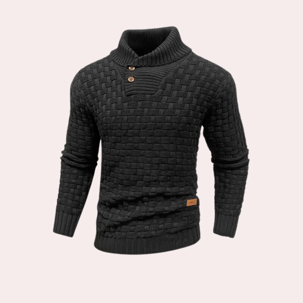 Eligius - Stijlvolle en gebreide herensweater voor de zomer