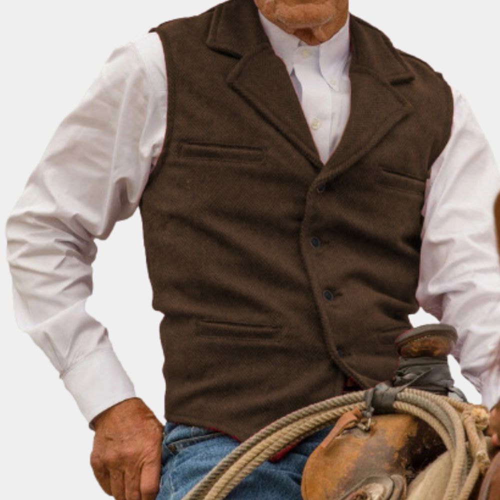 Klassiek zomervest voor heren