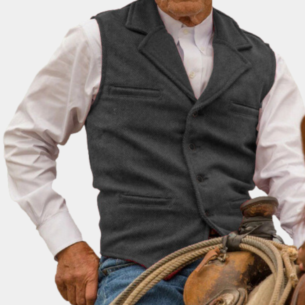 Klassiek zomervest voor heren