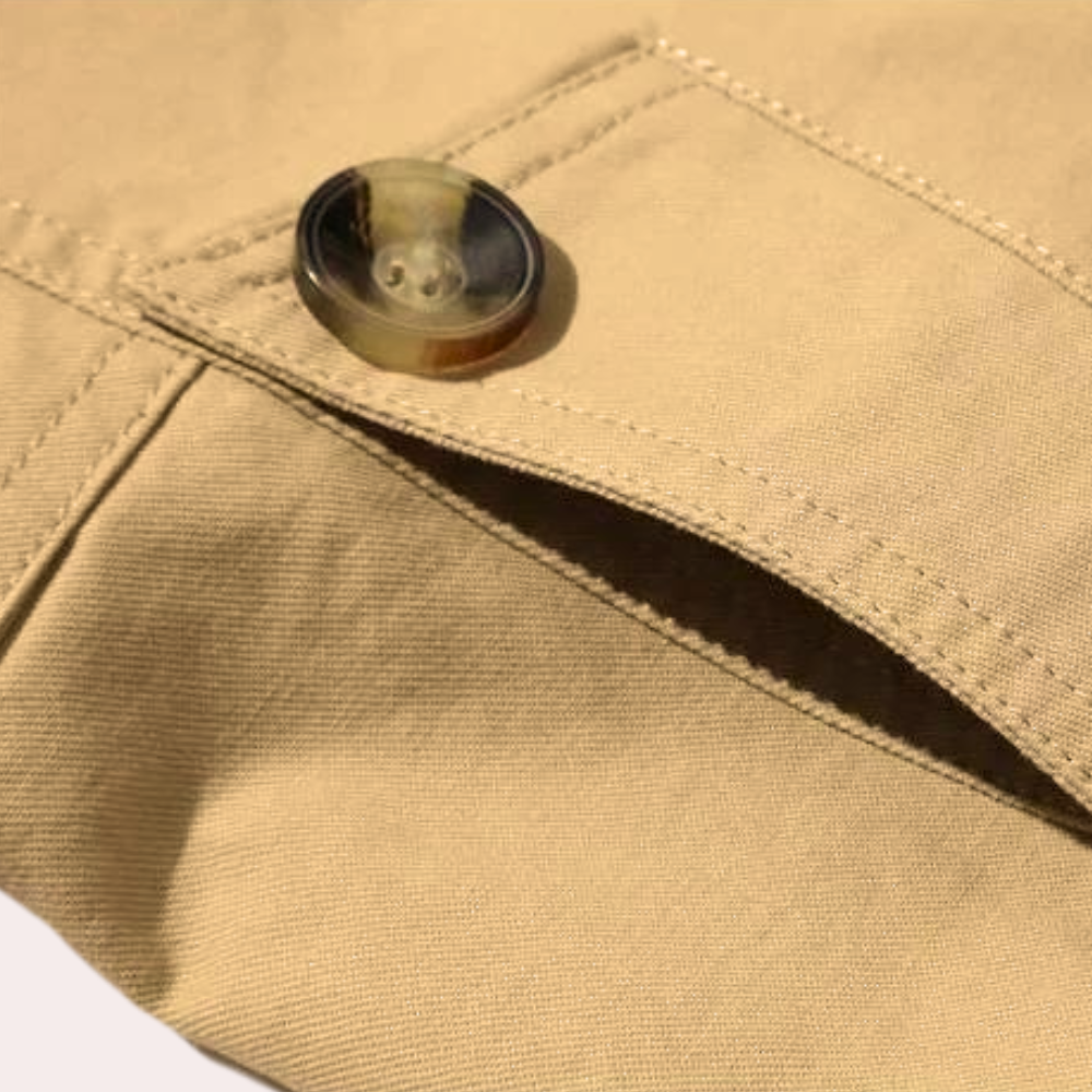Stijlvolle zomer trenchcoat voor heren