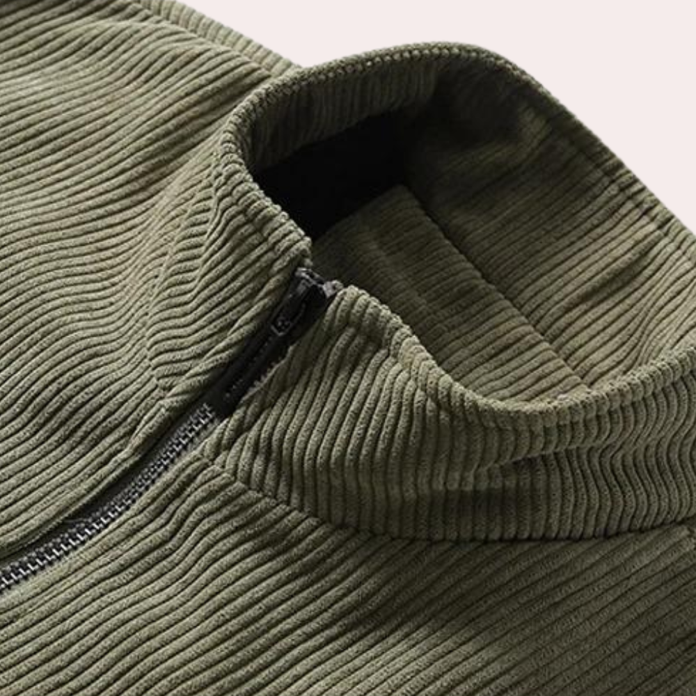 Retro corduroy herenjack voor de zomer