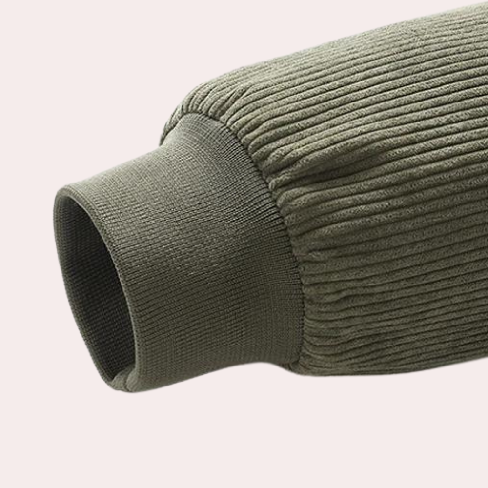 Retro corduroy herenjack voor de zomer