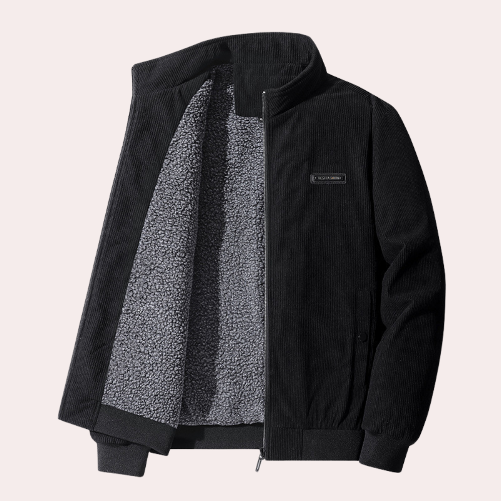 Retro corduroy herenjack voor de zomer