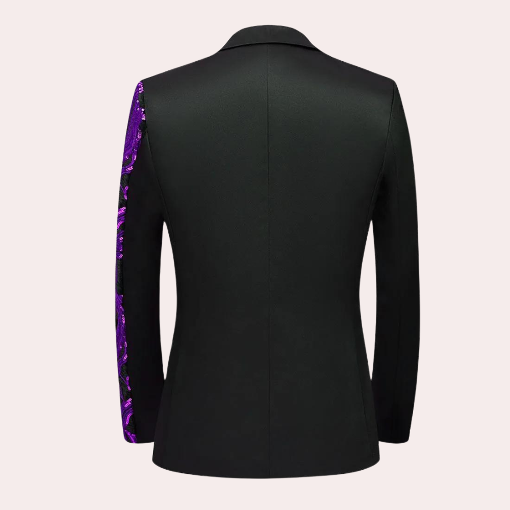 Zacharias - Statement Gedurfde Herenblazer met Unieke Twist voor de Zomer