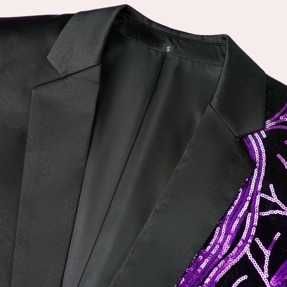 Zacharias - Statement Gedurfde Herenblazer met Unieke Twist voor de Zomer