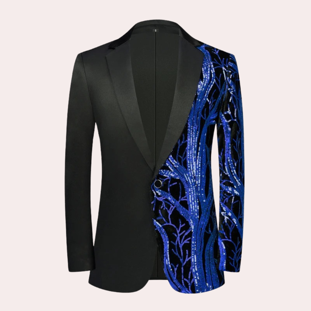 Zacharias - Statement Gedurfde Herenblazer met Unieke Twist voor de Zomer