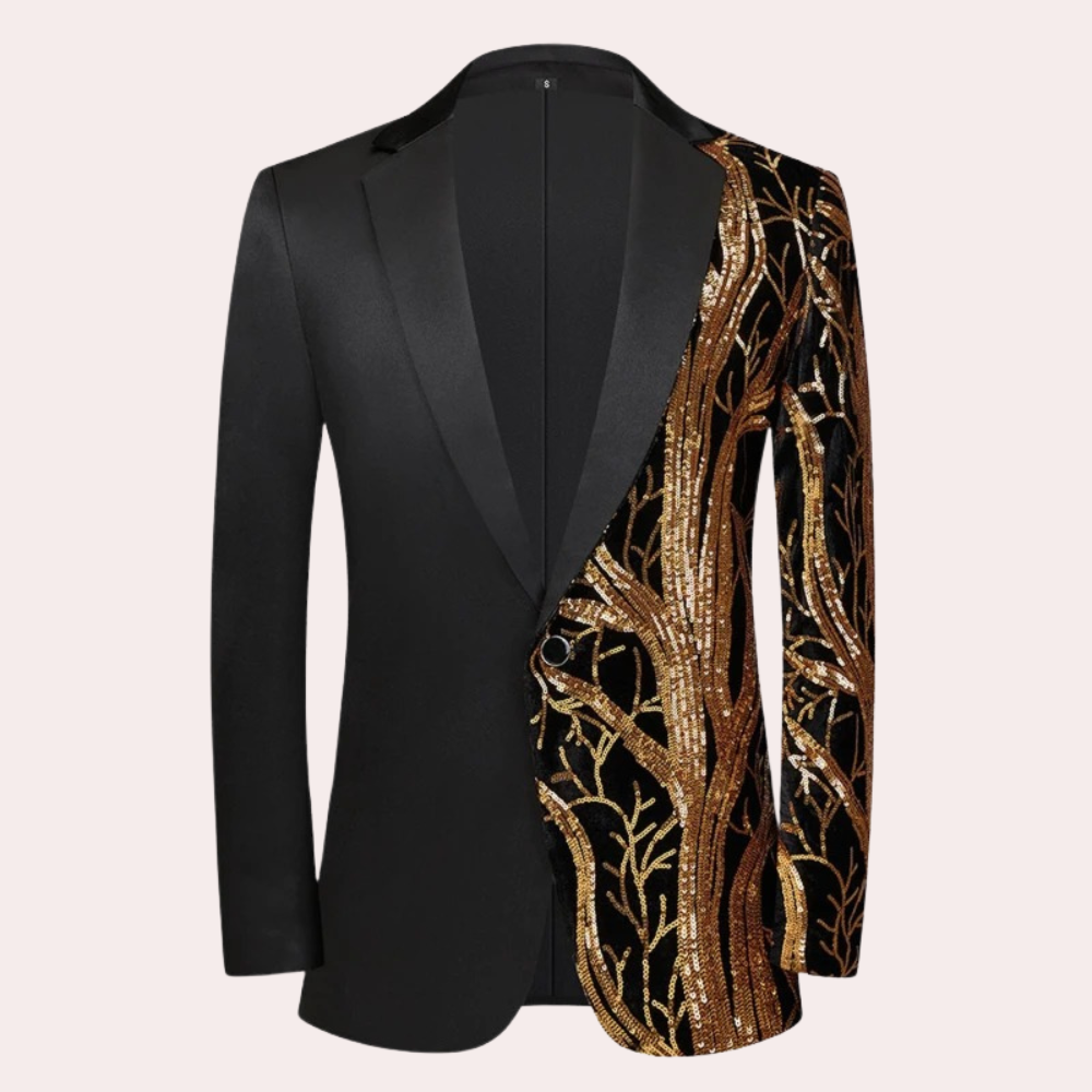 Zacharias - Statement Gedurfde Herenblazer met Unieke Twist voor de Zomer