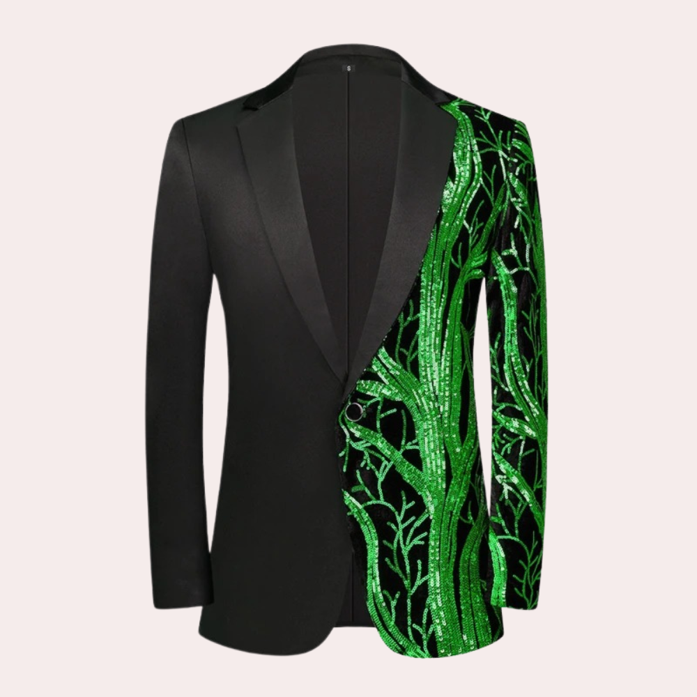 Zacharias - Statement Gedurfde Herenblazer met Unieke Twist voor de Zomer