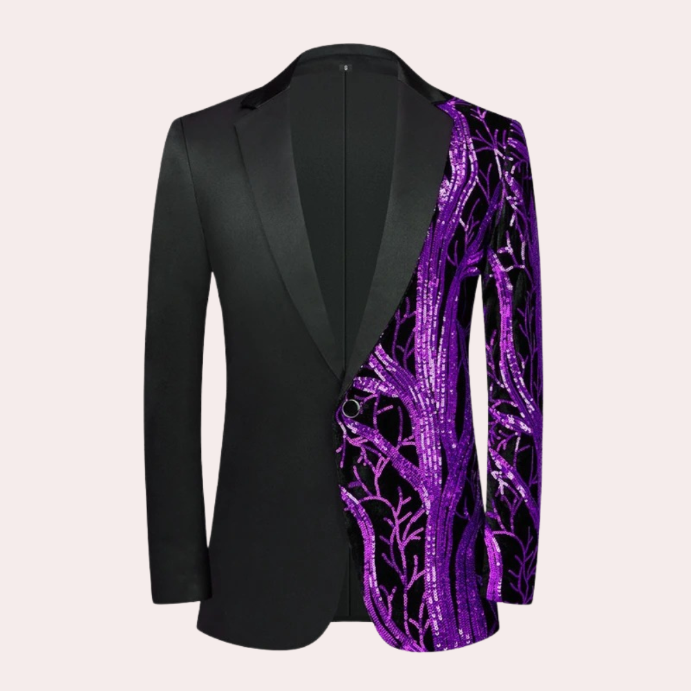 Zacharias - Statement Gedurfde Herenblazer met Unieke Twist voor de Zomer
