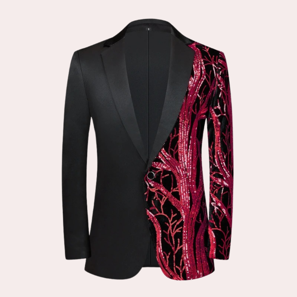 Zacharias - Statement Gedurfde Herenblazer met Unieke Twist voor de Zomer