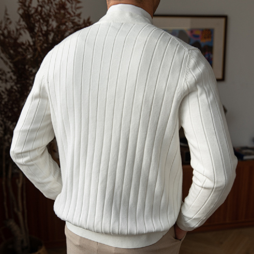 Lucian - Luxueus Eenvoudig Gebreid Herensweater voor de Zomer