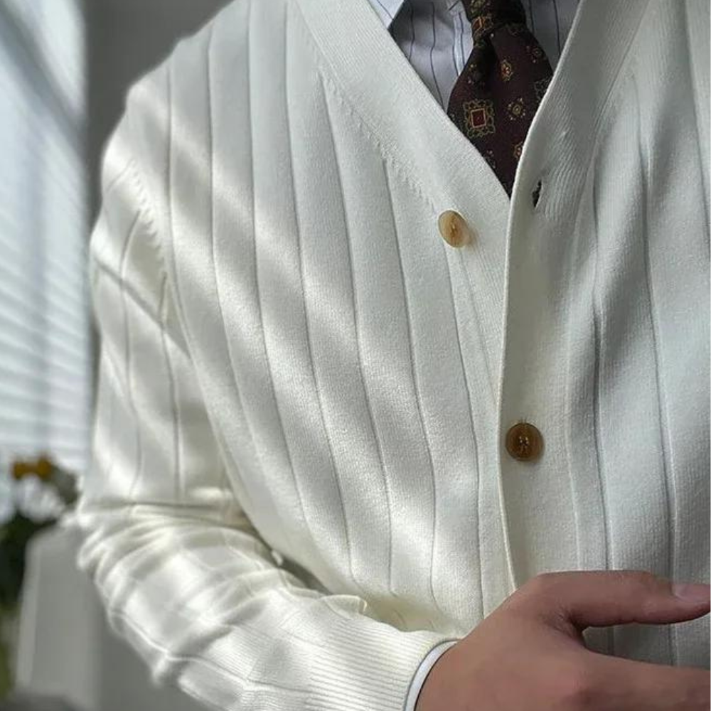 Lucian - Luxueus Eenvoudig Gebreid Herensweater voor de Zomer