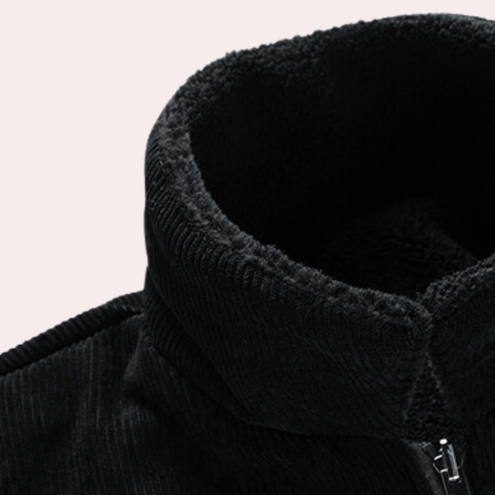Curty - Comfortabele Corduroy Herenjas voor de Lente en Zomer