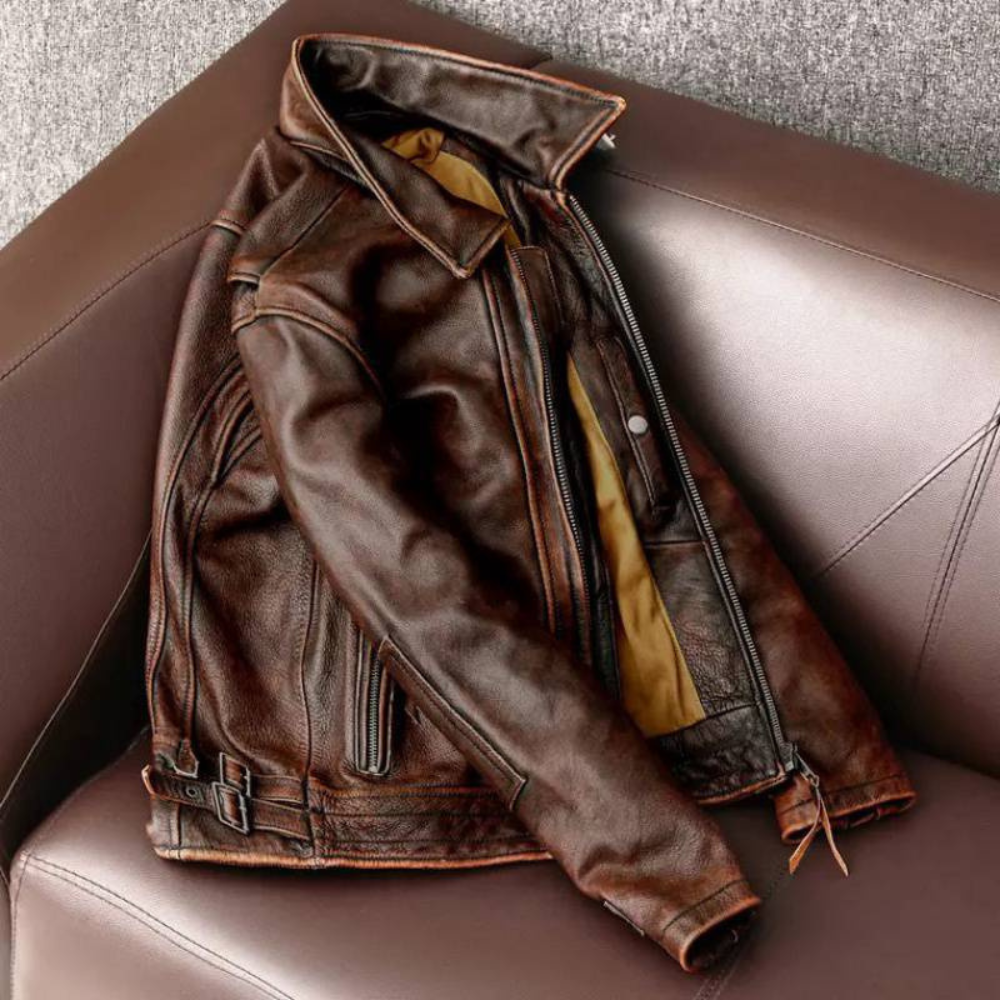 Lucka - Premium retro zomerjas voor heren