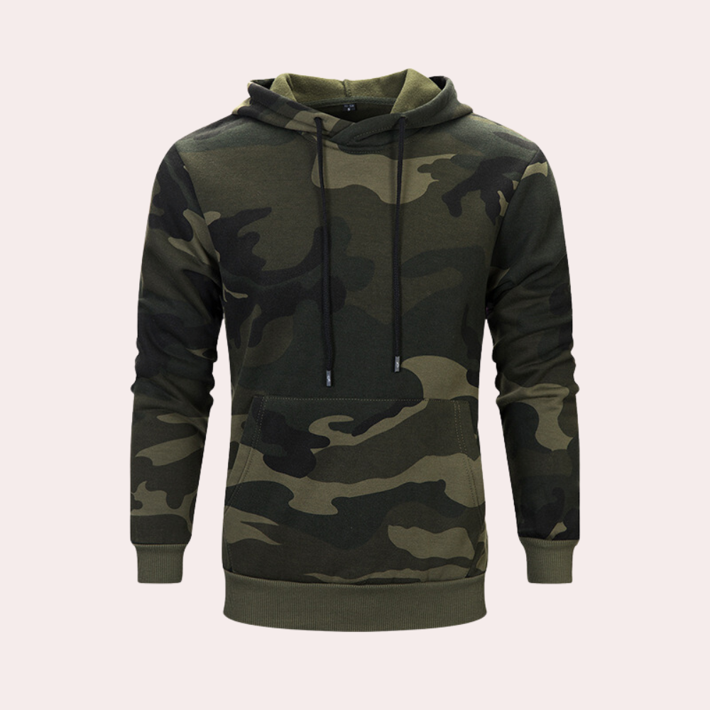 Petri - Trendy Camo Zomer Hoodie voor de moderne man