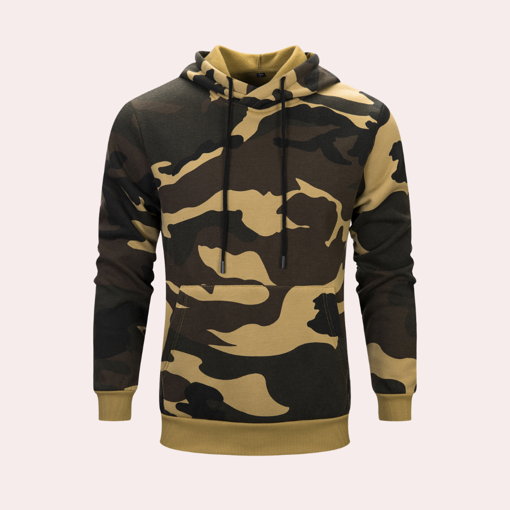 Petri - Trendy Camo Zomer Hoodie voor de moderne man