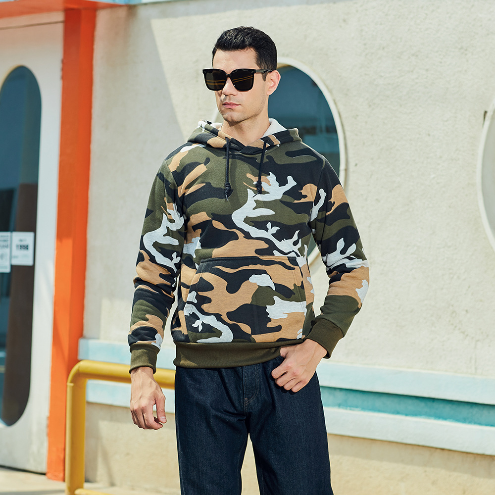Petri - Trendy Camo Zomer Hoodie voor de moderne man