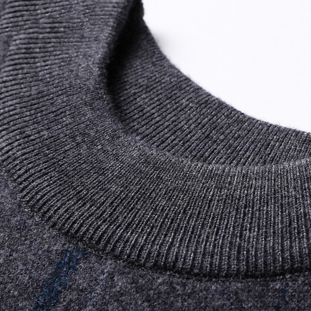 Iulian - Stijlvolle en comfortabele gebreide herensweater voor de zomer