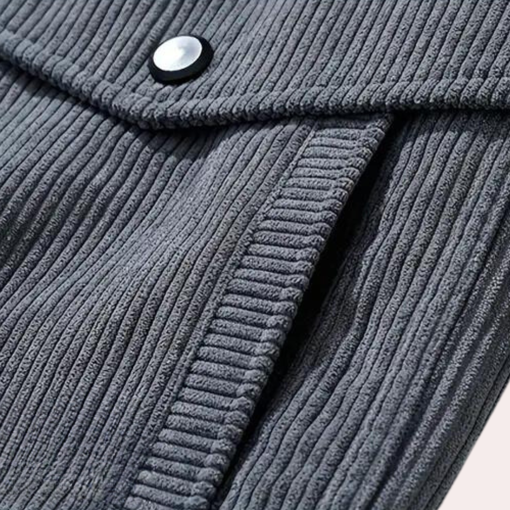 Kristof - Comfortabel corduroy herenjack voor de zomer