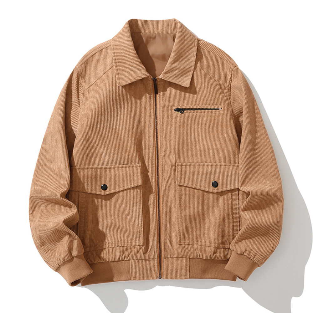 Kristof - Comfortabel corduroy herenjack voor de zomer