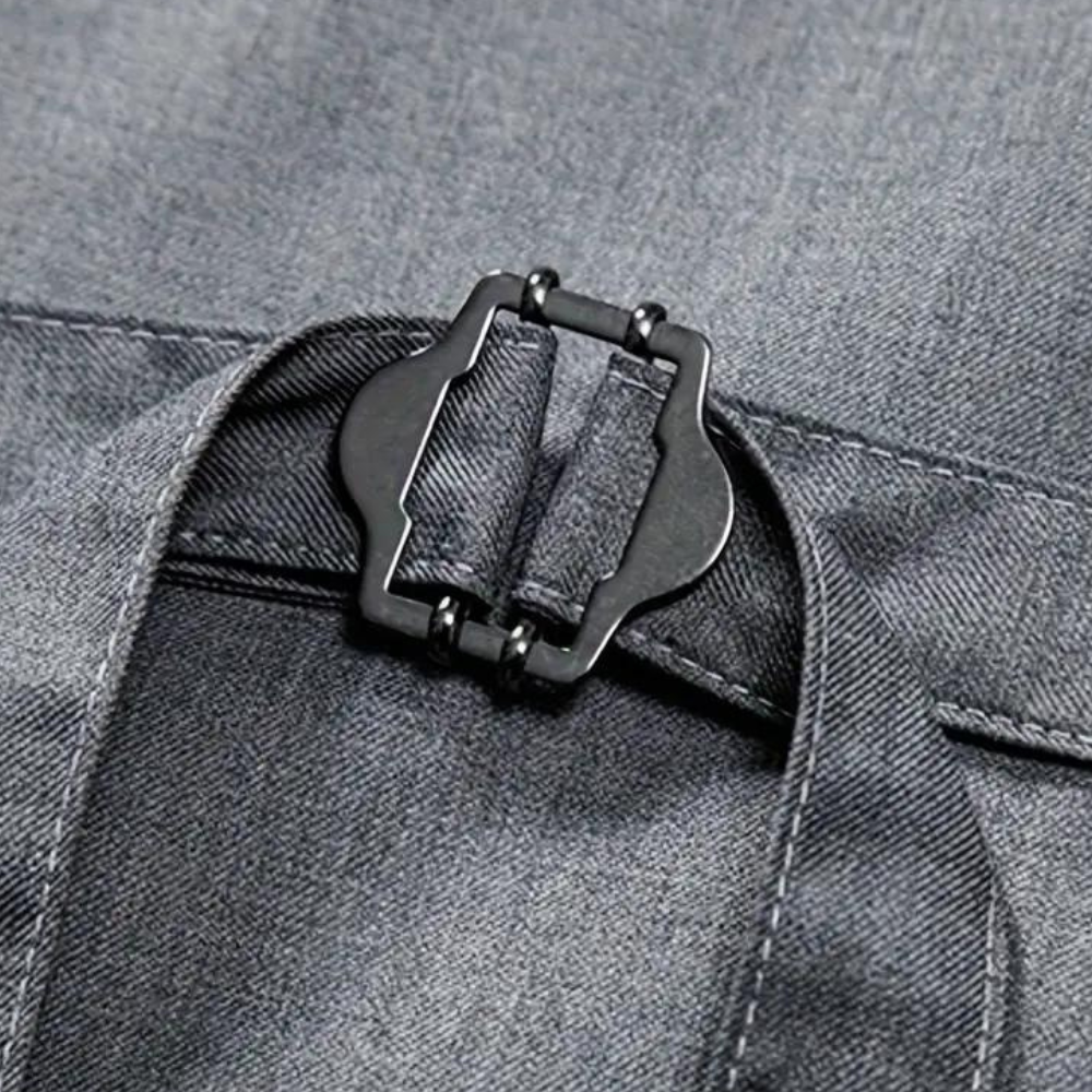 Laszlo - Elegant zomervest voor heren met asymmetrische sluiting