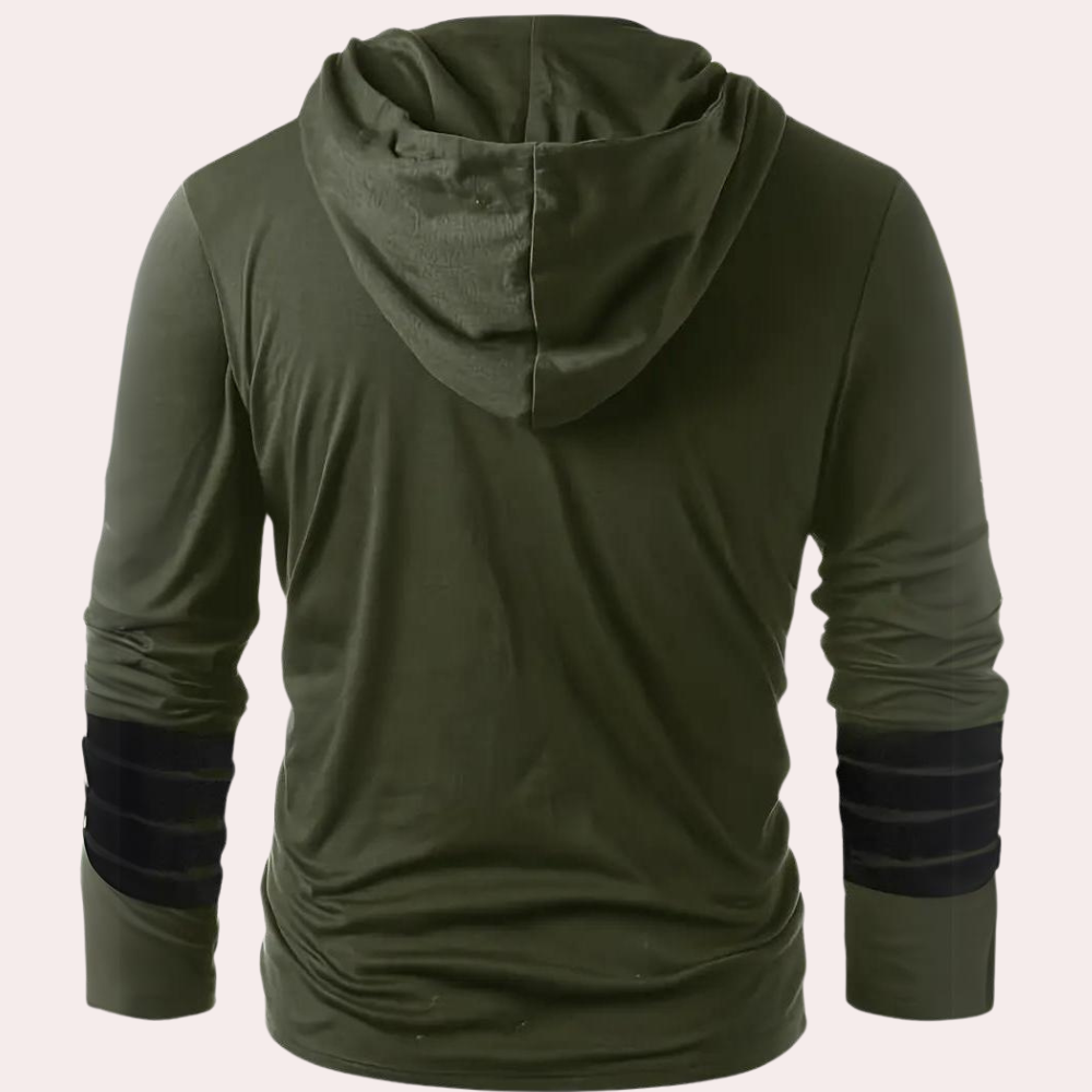 Gusztav - Mannen Casual Coole Verstelbare Zomer Hoodie