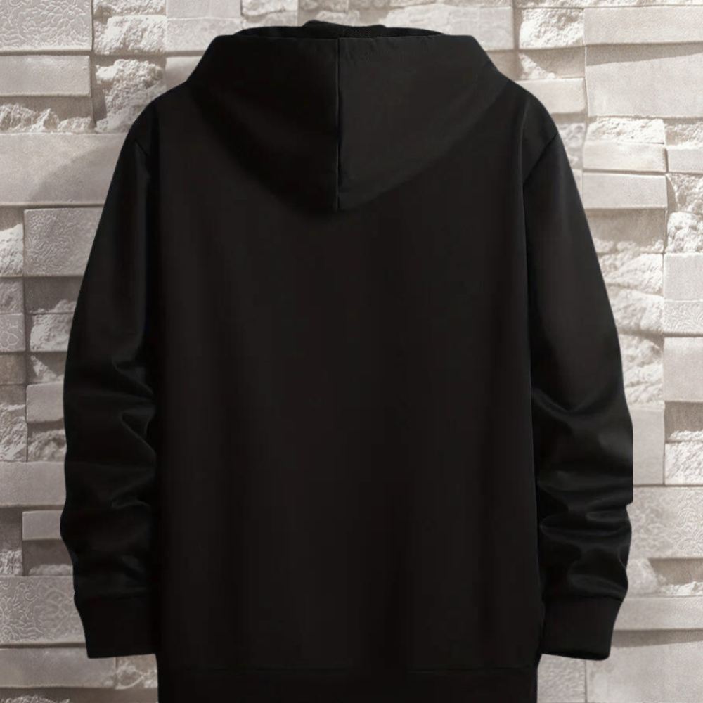 Lorand - Comfortabele Zomer Hoodie met rits voor heren